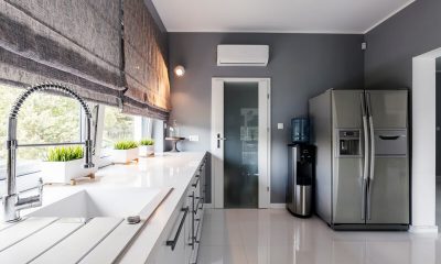 panoramisch raam keuken