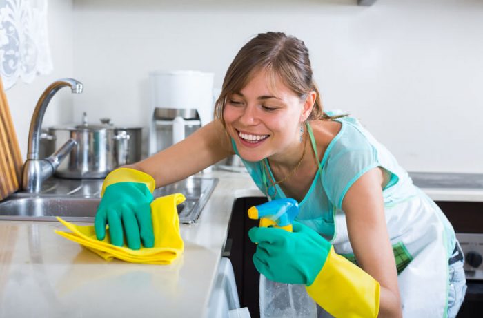 keuken schoonmaken